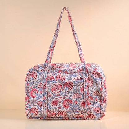 Sac Week-end ou à langer Lola.LOLAV2025.Couleur: Bleu violet