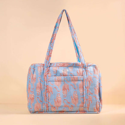 Sac Week-end ou à langer Lola.LOLAV2015.Couleur: Jungle Ciel