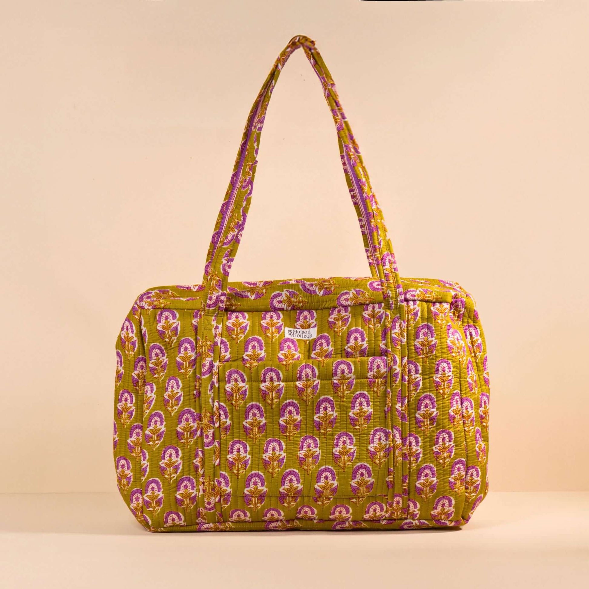 Sac Week-end ou à langer Lola.LOLAV2017.Couleur: Kaki/Violet