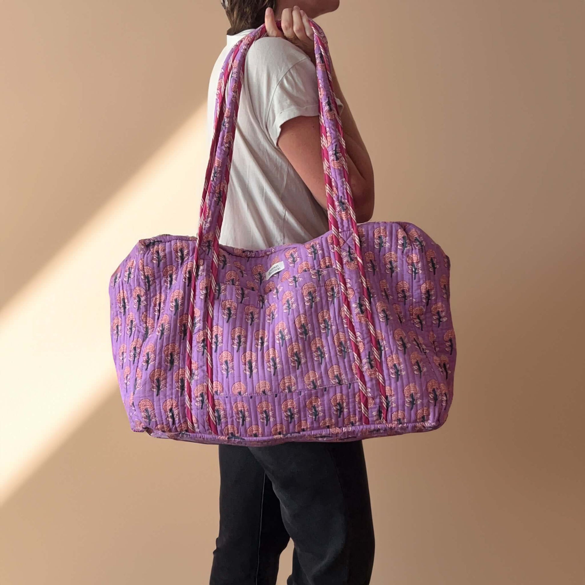 Sac Week-end ou à langer Lola.LOLA034.Couleur: Lys Violet