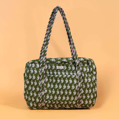 Sac Week-end ou à langer Lola.LOLA038.Couleur: Lys kaki