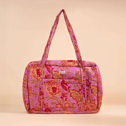 Sac Week-end ou à langer Lola.LOLAV2024.Couleur: Violet pastel