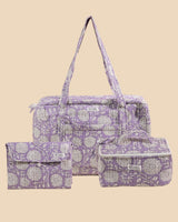 Set essentiels voyage bébé - Lilas Floral