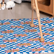Tapis d'éveil ou tapis de sol Nur.TAPIS005.Couleur: Jungle Ciel