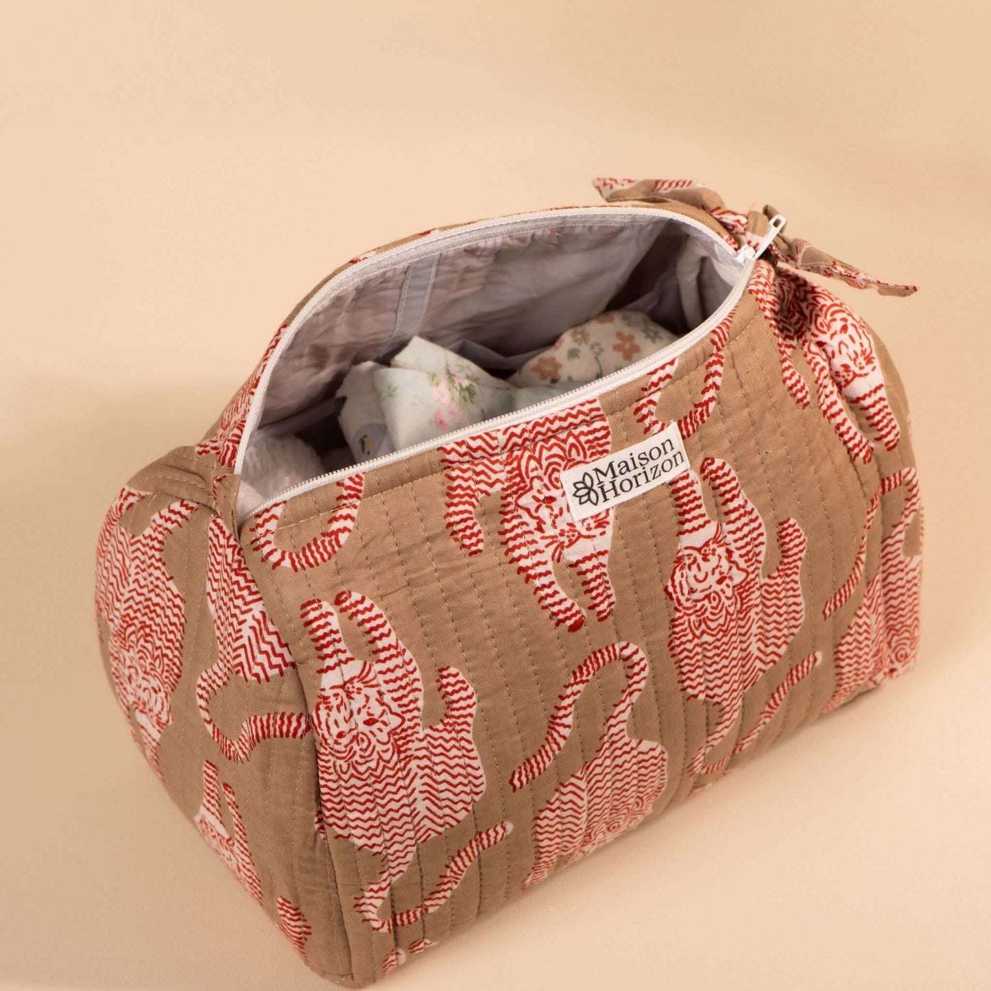 Trousse de toilette Banita.TROU057.Couleur: Jungle Sand