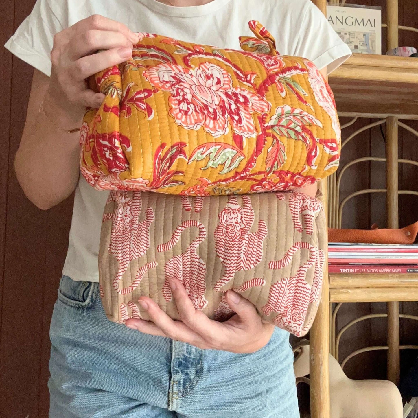 Trousse de toilette Banita.TROU057.Couleur: Jungle Sand