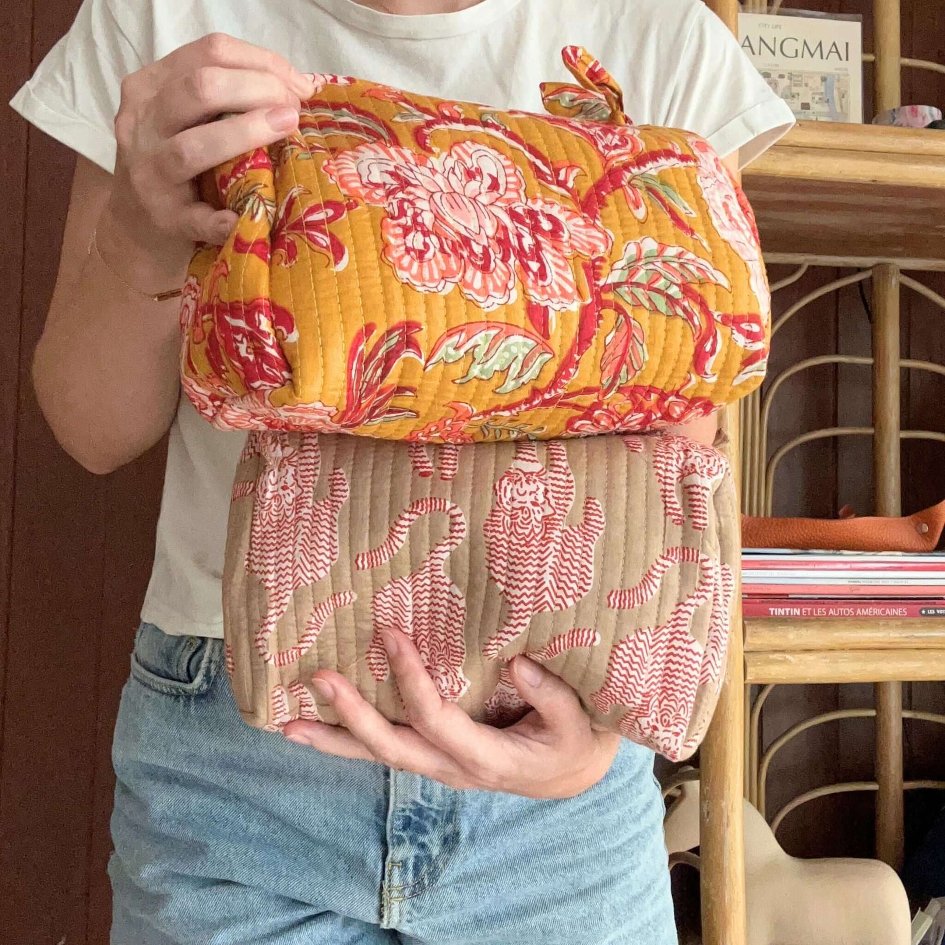 Trousse de toilette Banita.TROU057.Couleur: Jungle Sand