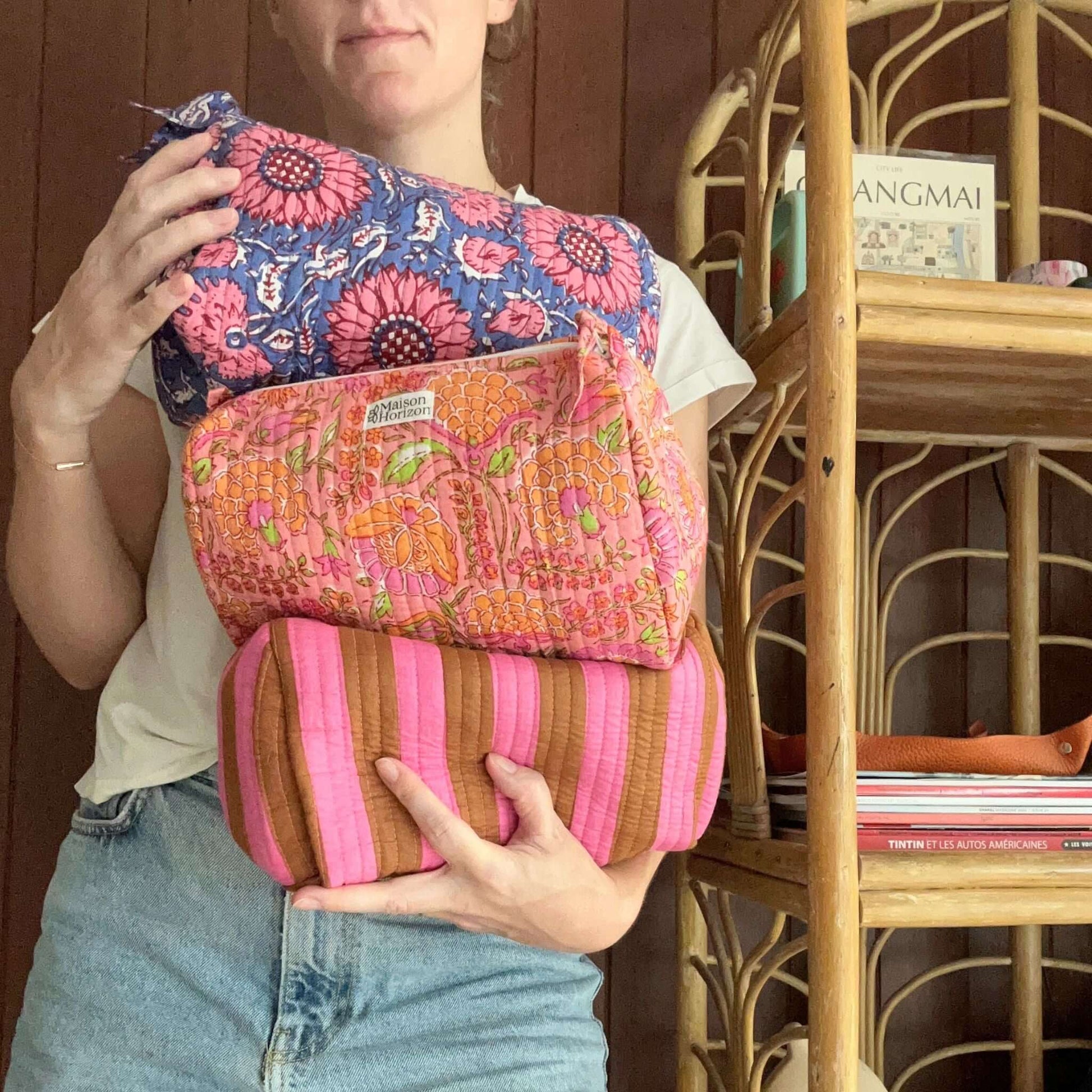 Trousse de toilette Banita.TROU057.Couleur: Jungle Sand