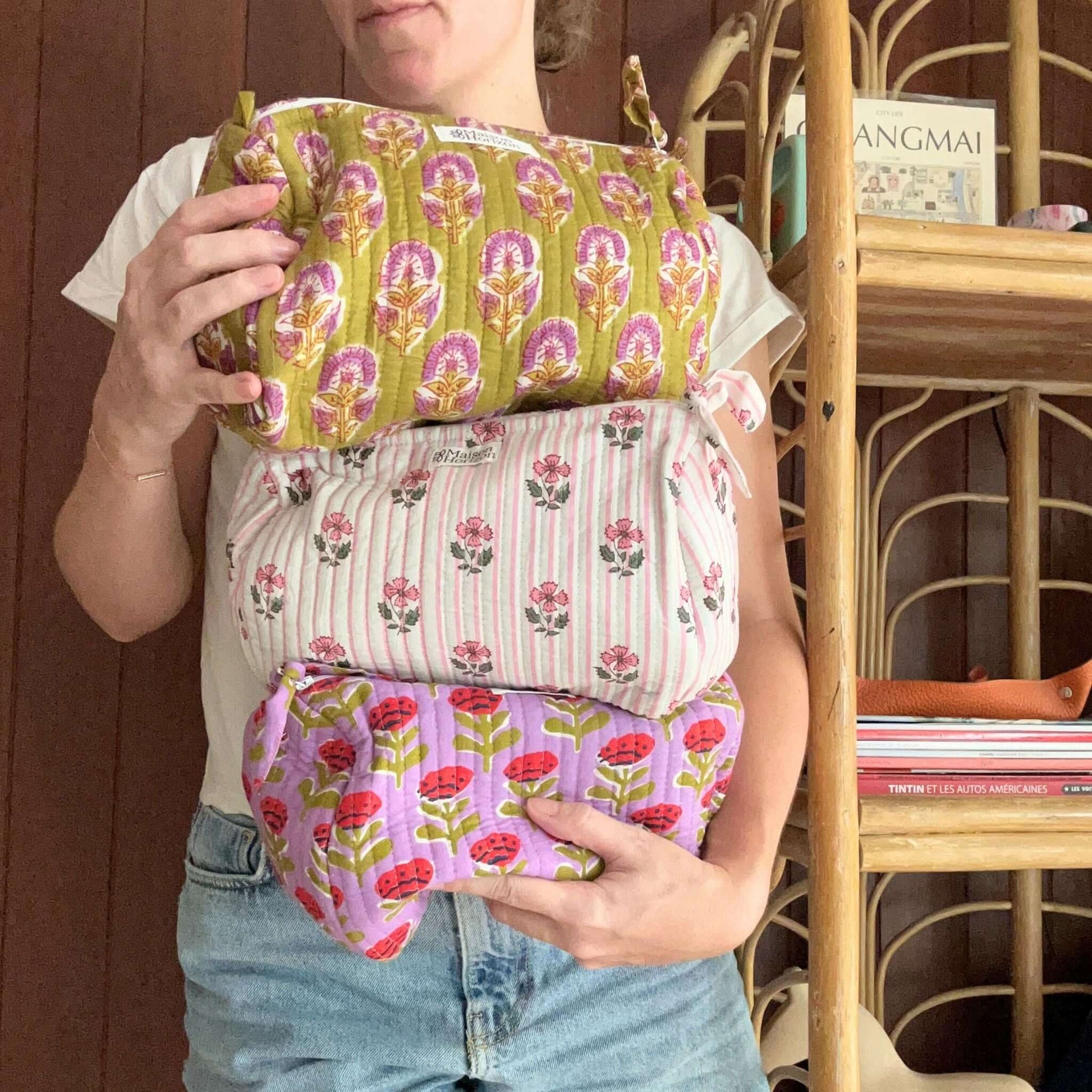 Trousse de toilette Banita.TROU057.Couleur: Jungle Sand
